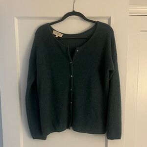 Sezane Gaspard Blue Green Sweater